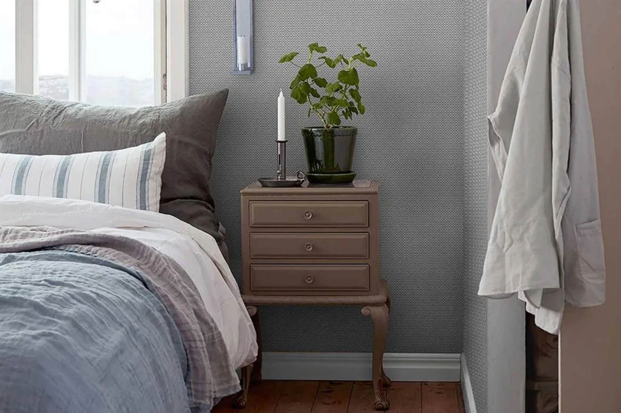  Inspiraatiota makuuhuoneen tapetointiin